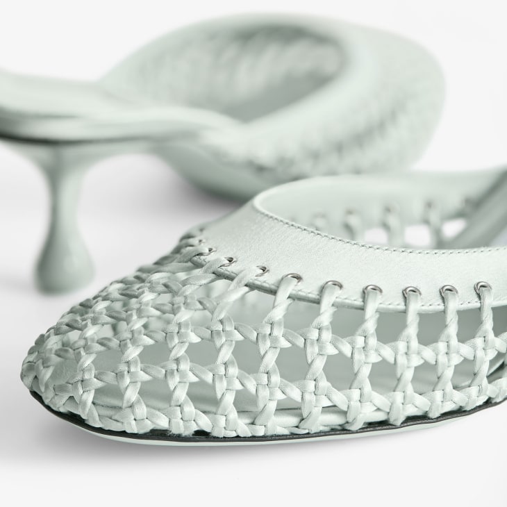 Jimmy Choo ピクシー ミュール ウーブン 50