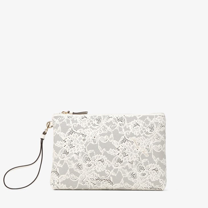 Jimmy Choo ジップ フラット ポーチ