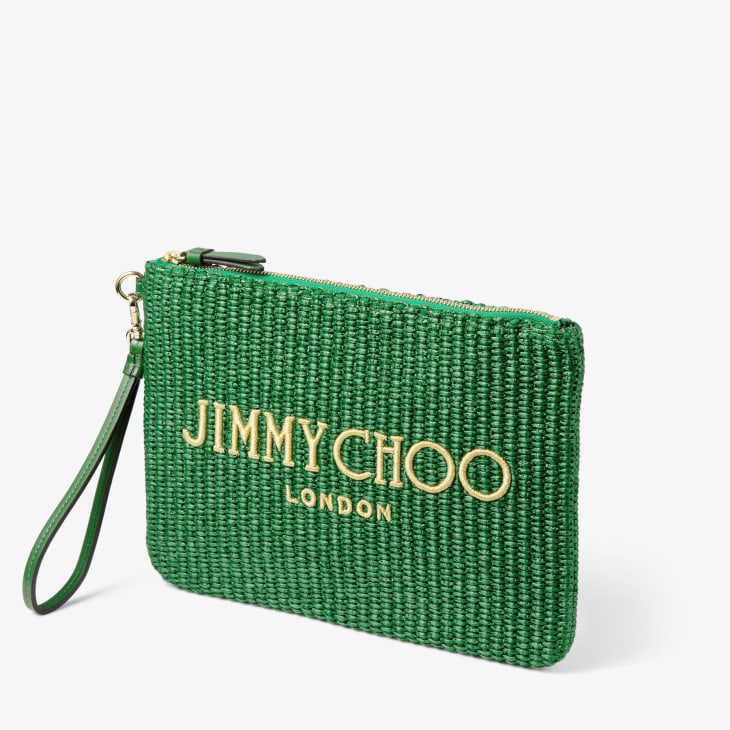 Jimmy Choo ジップ トップ ポーチ