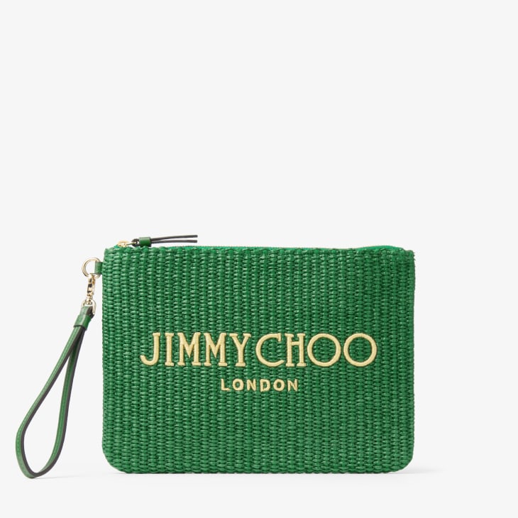 Jimmy Choo ジップ トップ ポーチ