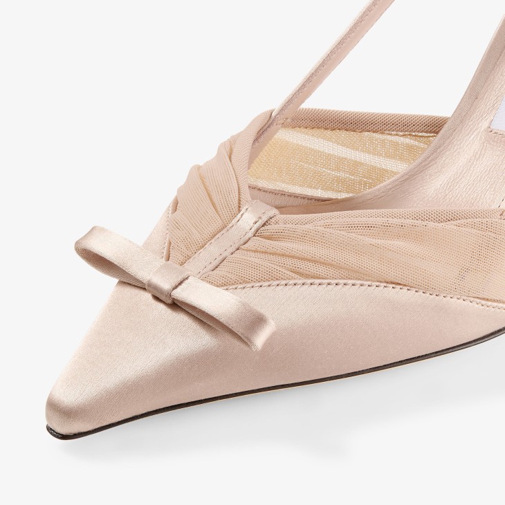 Jimmy Choo Afia Mesh  Sling Back 65