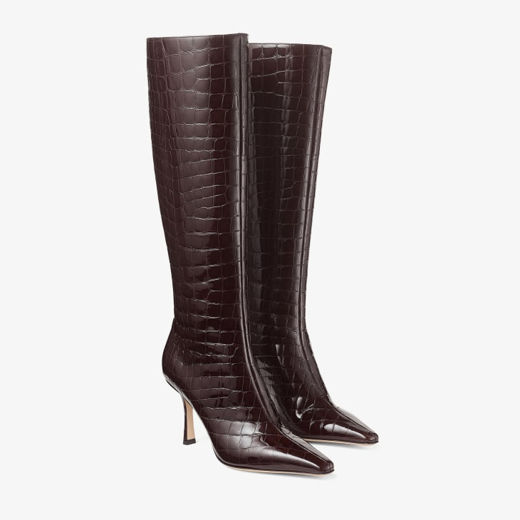 Jimmy Choo Agathe Knee Boot 85