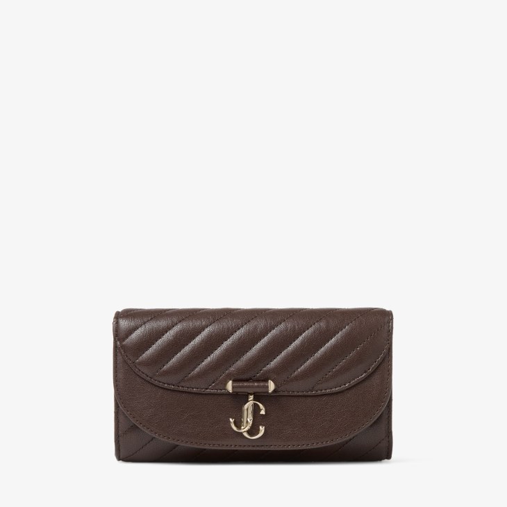 Jimmy Choo Curve Wallet With Chain