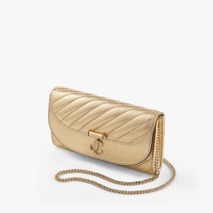 Jimmy Choo Curve Wallet With Chain