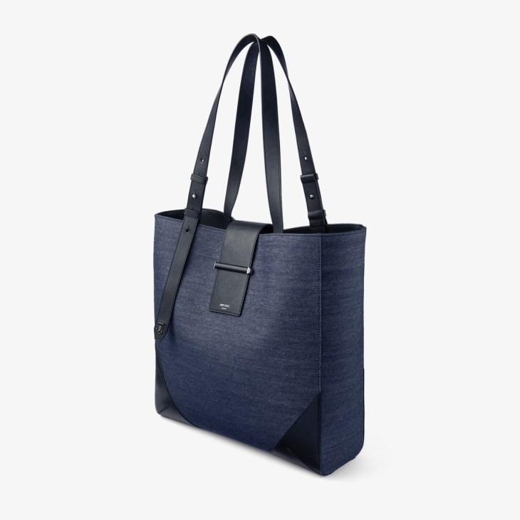 Jimmy Choo 바 버티컬 토트백 미디엄