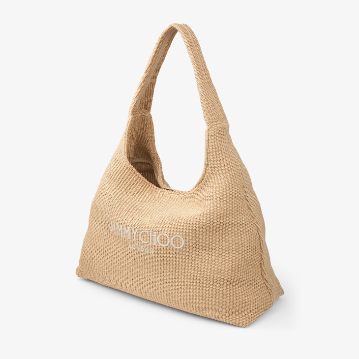 Jimmy Choo Beach Diamond Hobo Large