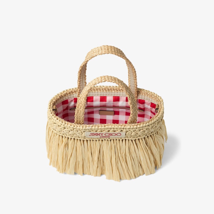 Jimmy Choo Beach Tote East-West Mini