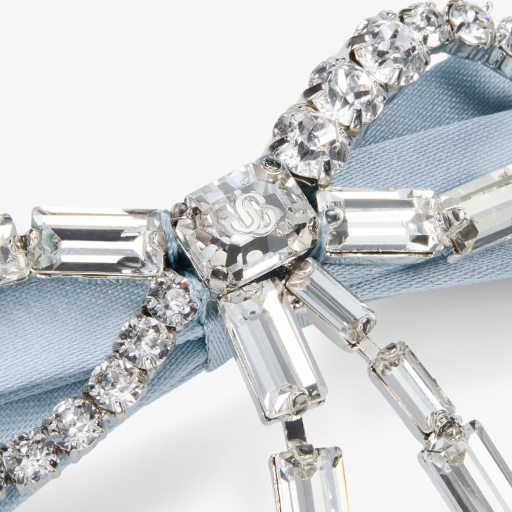 Jimmy Choo Crystal Bow Slide