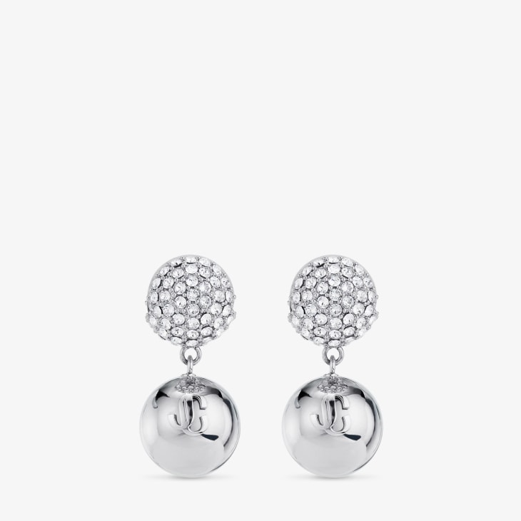 Jimmy Choo Double Sphere Earrings