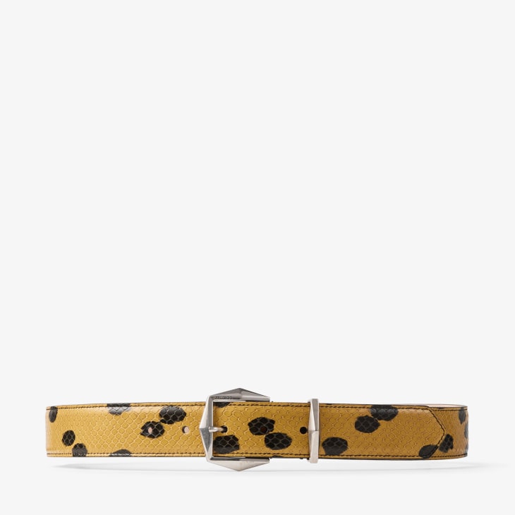 Jimmy Choo Diamond Buckle Belt