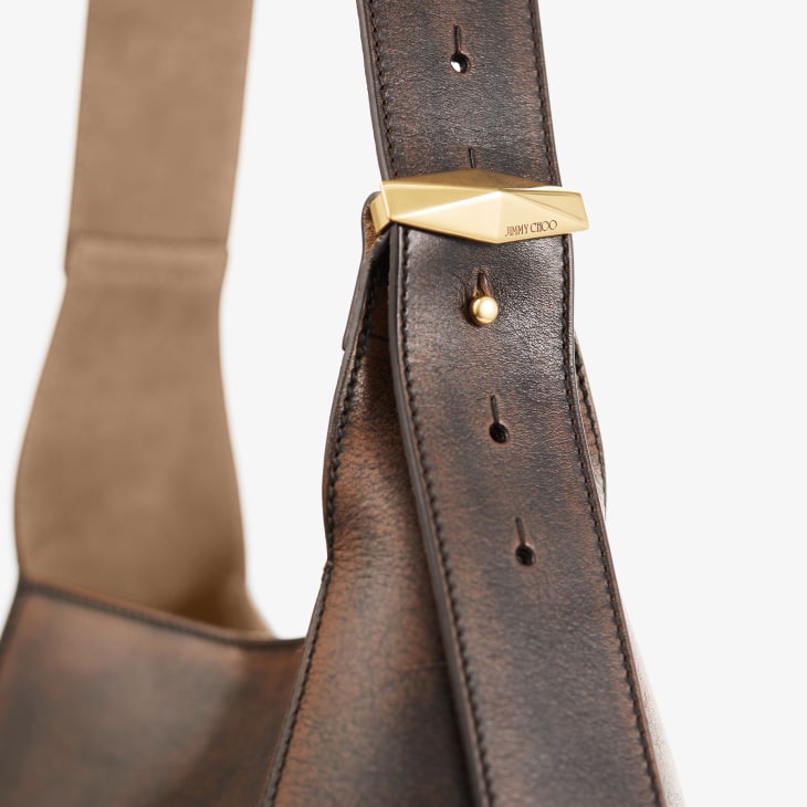 Jimmy Choo 다이아몬드 호보 미디엄