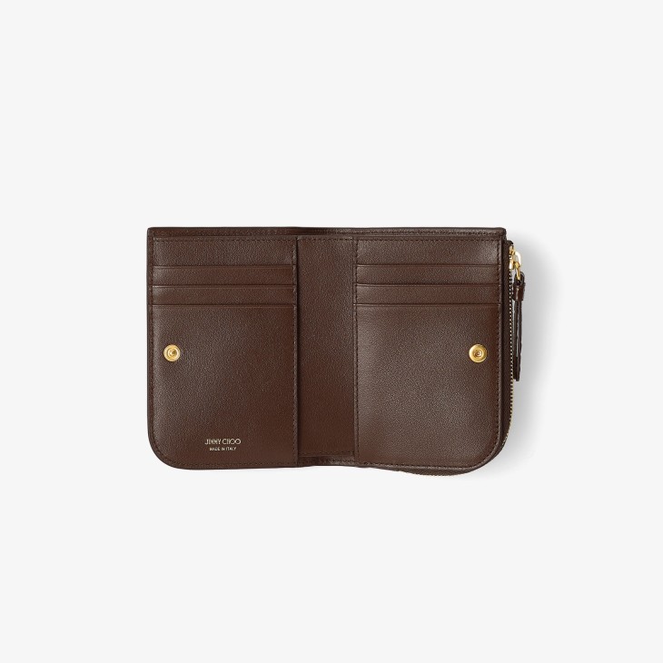 Jimmy Choo DM Compact Zip Wallet