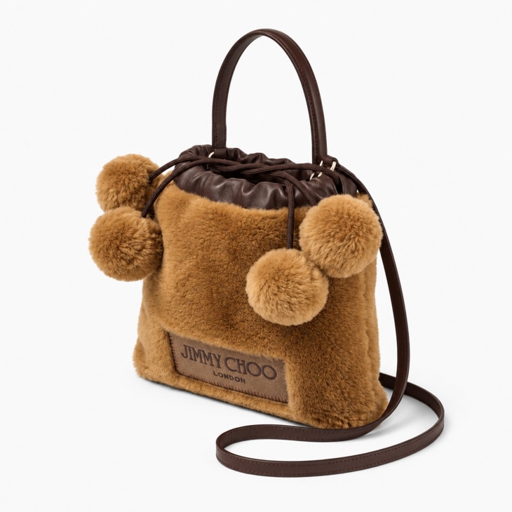Jimmy Choo Drawstring Pouch Top Handle