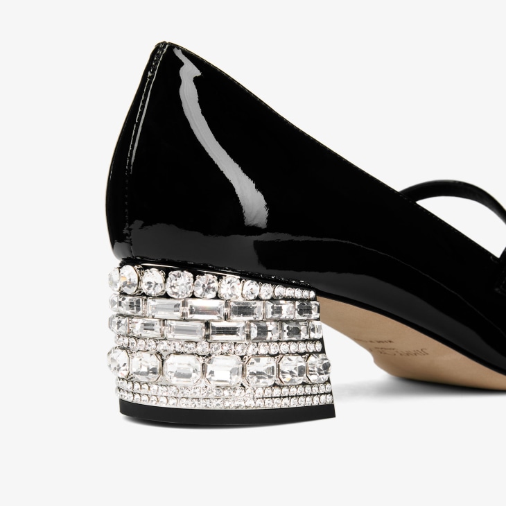 Jimmy Choo 엘리사 크리스털 45