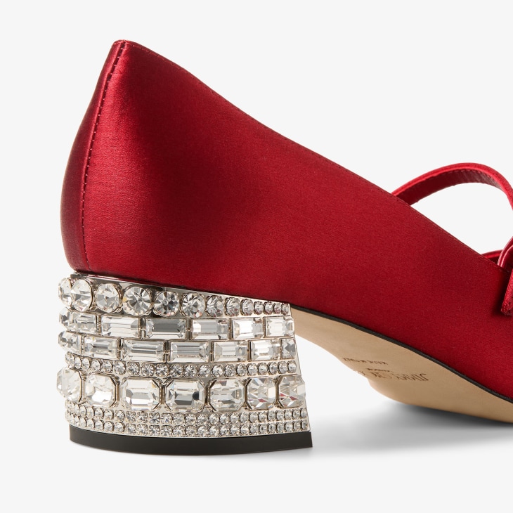 Jimmy Choo Elisa Crystal 45