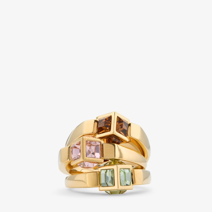 Jimmy Choo JC Cube Triple Ring