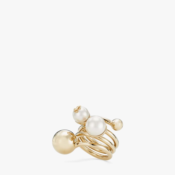 Jimmy Choo JC Multi Pearl Ring