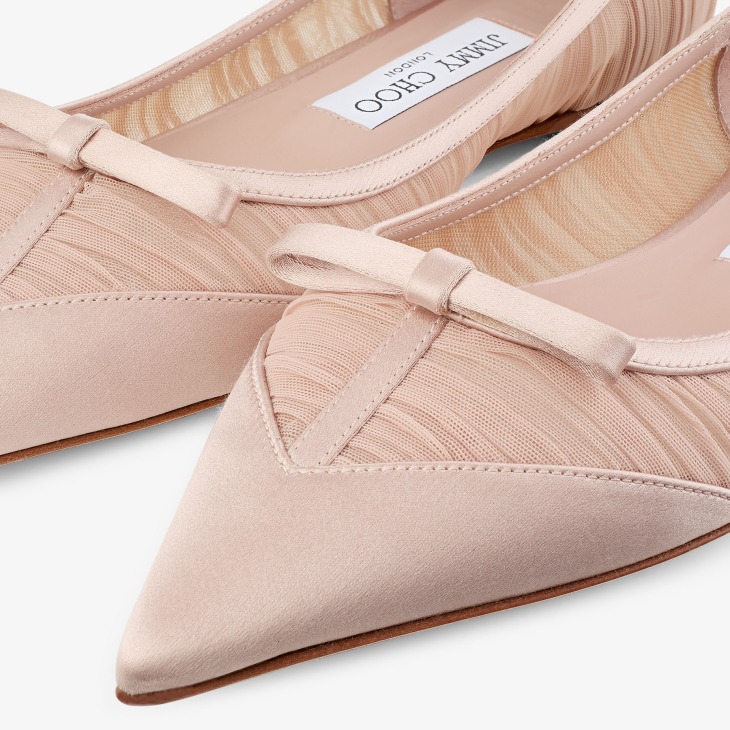Jimmy Choo Love Mesh Flat