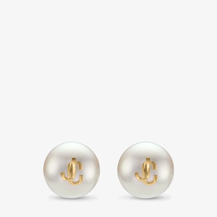 Jimmy Choo Maxi Pearl Studs