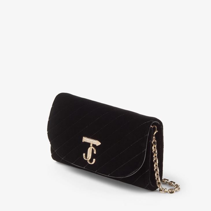 Jimmy Choo Curve Wallet With Chain