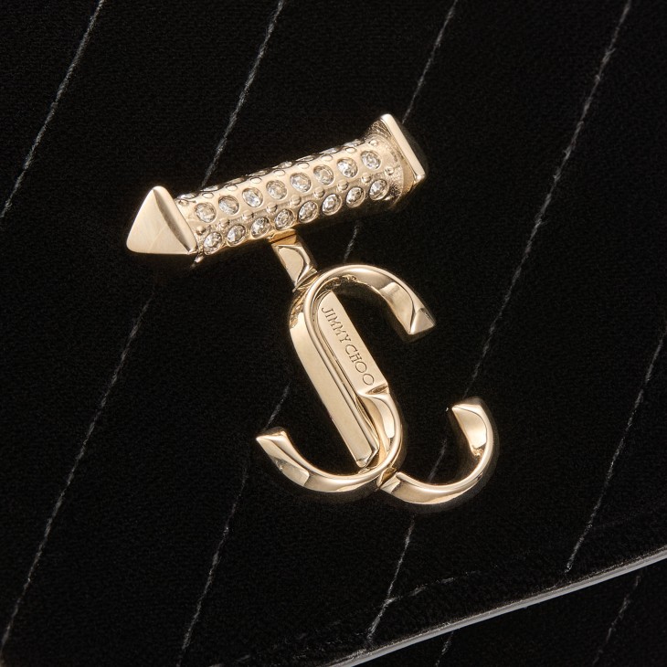 Jimmy Choo Curve Wallet With Chain