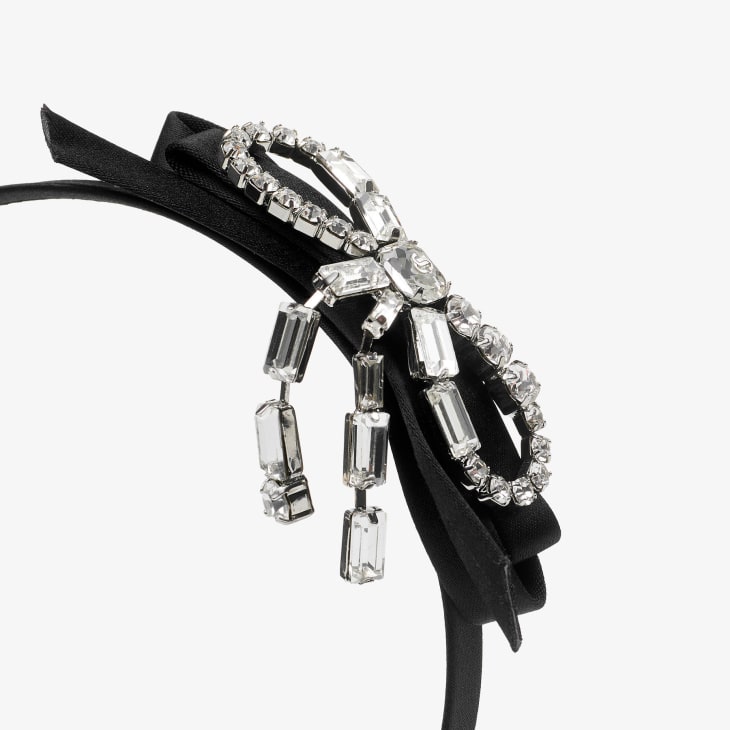 Jimmy Choo Crystal Bow Headband