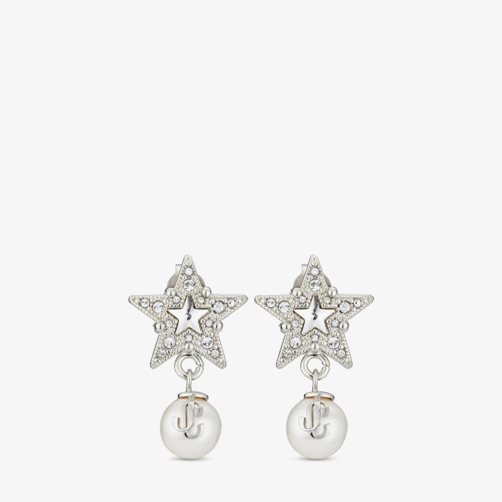 Jimmy Choo Crystal Star Earrings