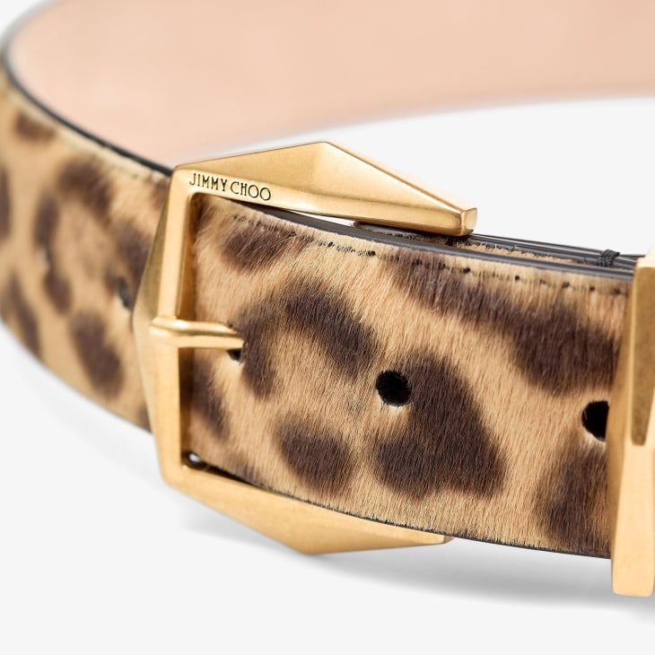 Jimmy Choo Diamond Buckle Belt