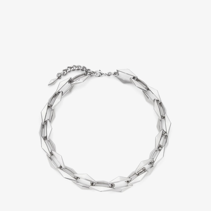 Jimmy Choo Diamond Chain Necklace
