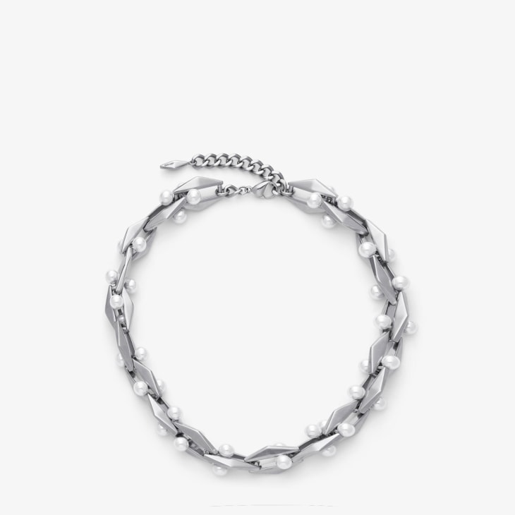 Jimmy Choo Diamond Chain Necklace