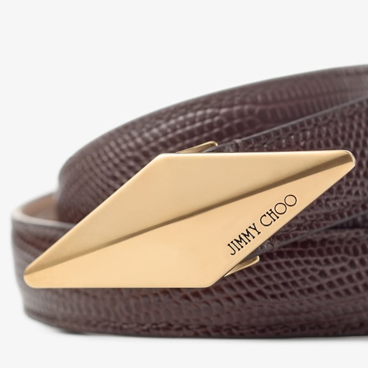 Jimmy Choo Diamond Clasp Belt