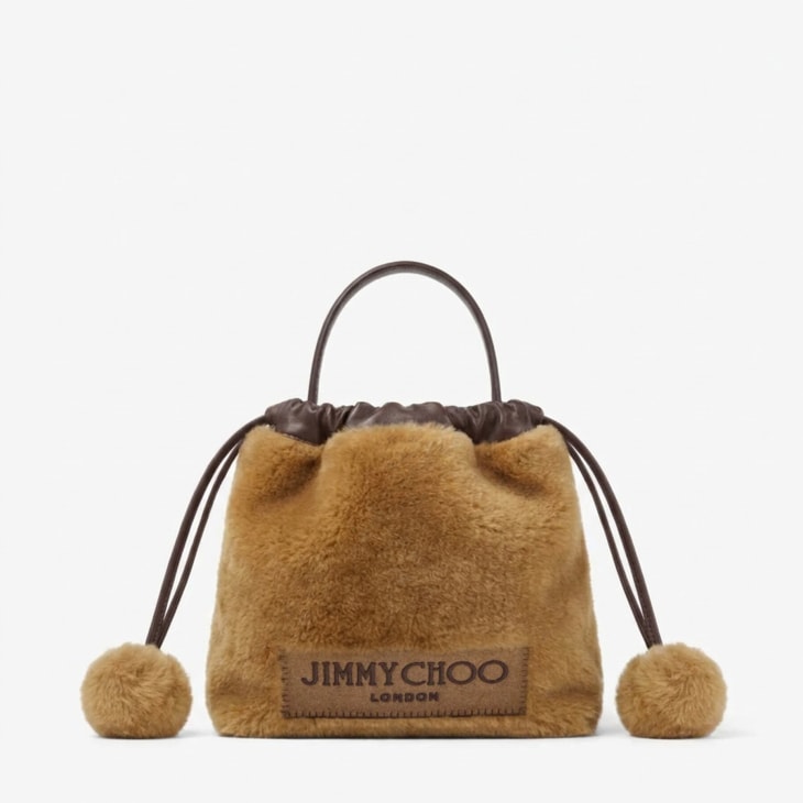 Jimmy Choo Drawstring Pouch Top Handle
