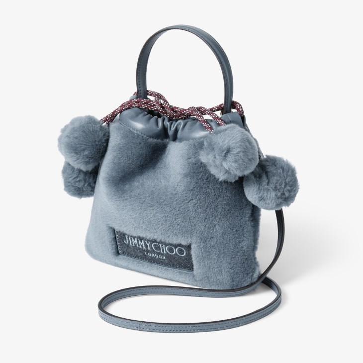 Jimmy Choo Drawstring Pouch Top Handle