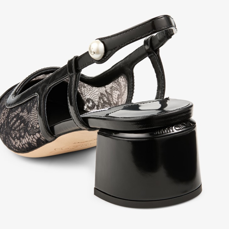 Jimmy Choo Elisa  Sling Back 45