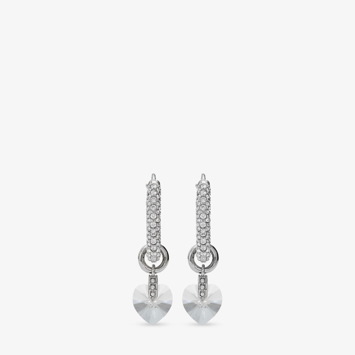 Jimmy Choo Heart Hoops
