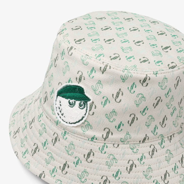 Jimmy Choo Jimmy Choo / Malbon 2.0 Monogram Bucket Hat