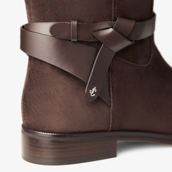 Jimmy Choo Lawton Knee Boot Flat