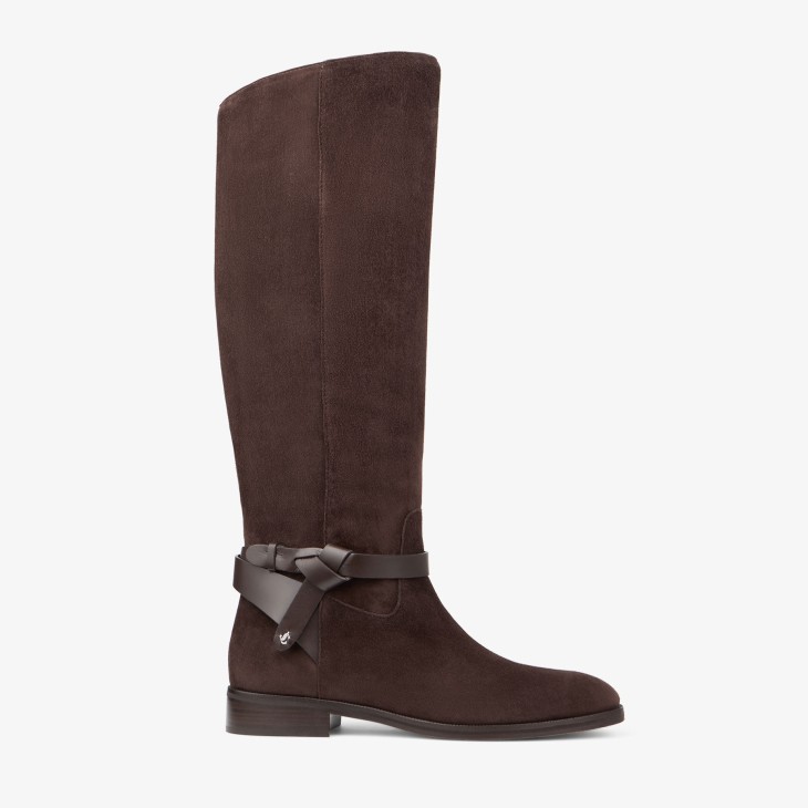 Jimmy Choo Lawton Knee Boot Flat