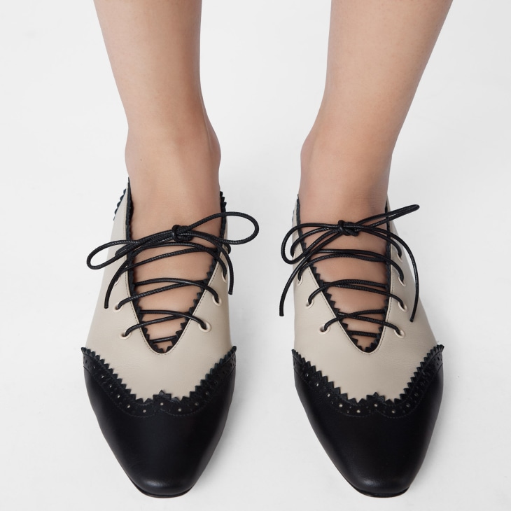 Jimmy Choo Margot Lace Up Flat