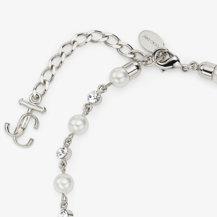 Jimmy Choo Pearl Crystal Anklet