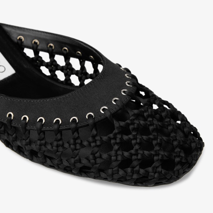 Jimmy Choo Pixie Mule Woven 50
