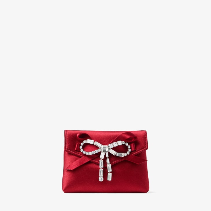 Jimmy Choo Soft Card Holder With Chain