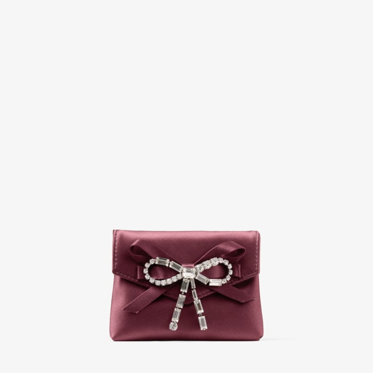 Jimmy Choo Soft Card Holder With Chain