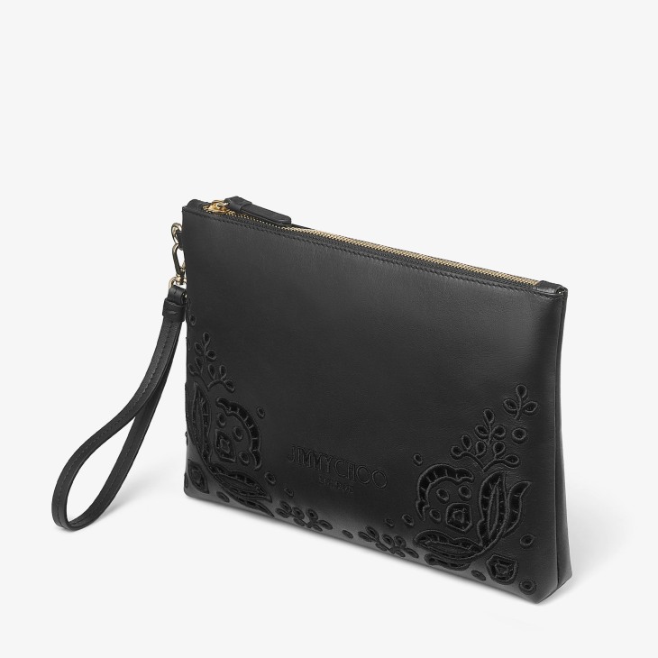 Jimmy Choo Zipped Flat Pouch