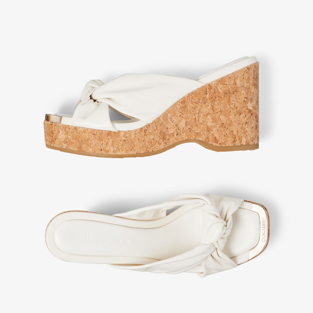Soludos knotted wedge top