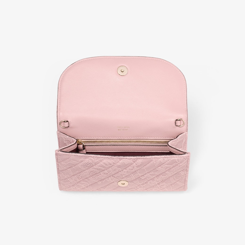 Jimmy Choo Curve Wallet With Chain