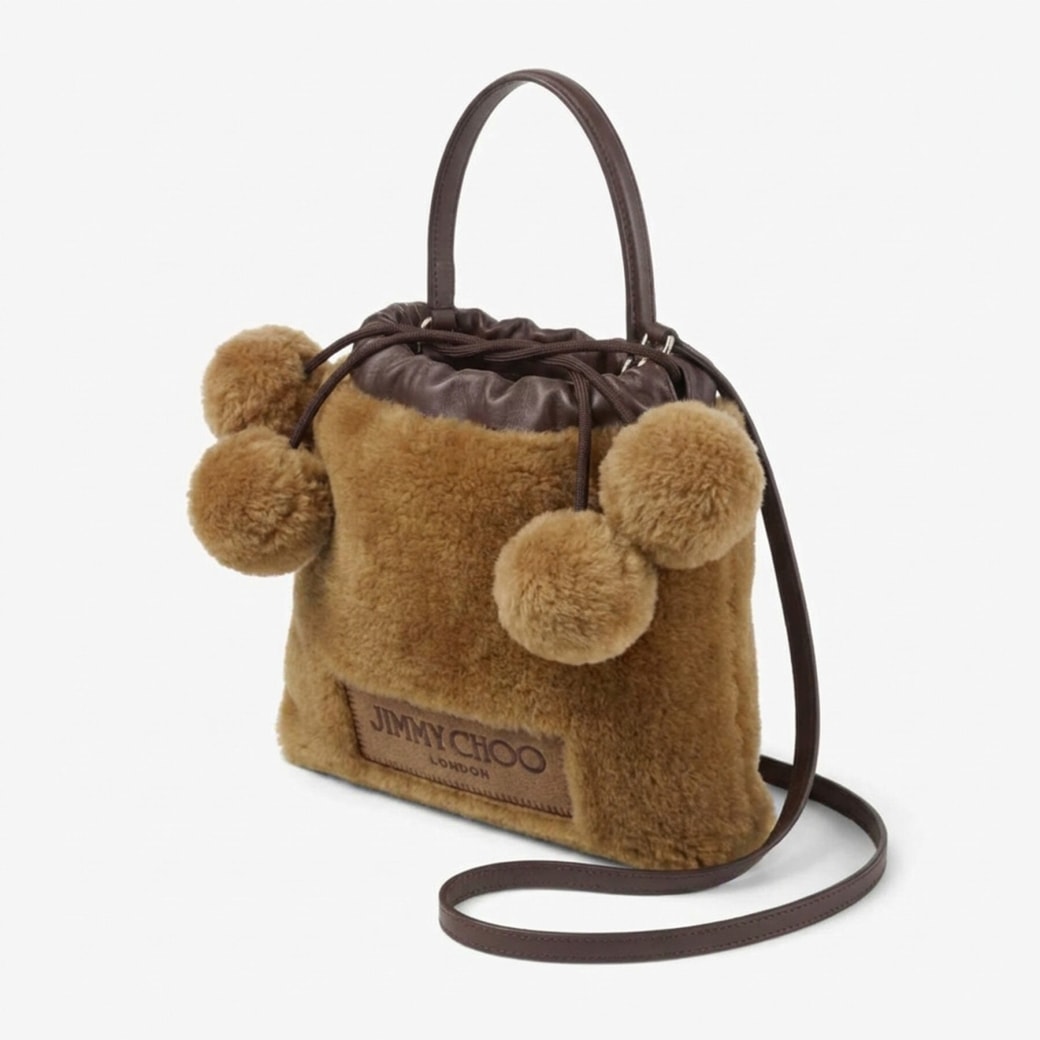 Jimmy Choo Drawstring Pouch Top Handle