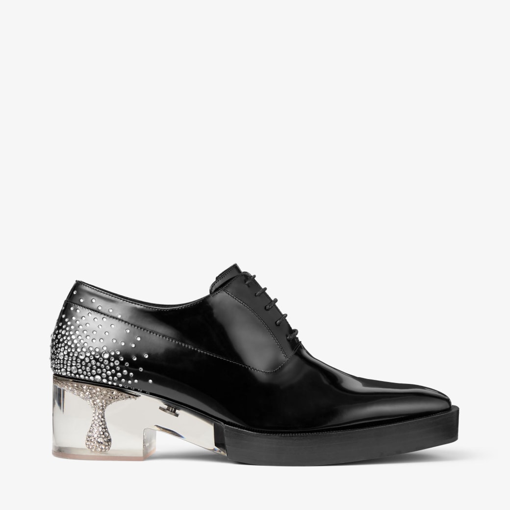 Jimmy Choo Jimmy Choo noir kei ninomiya Crystal Shoe
