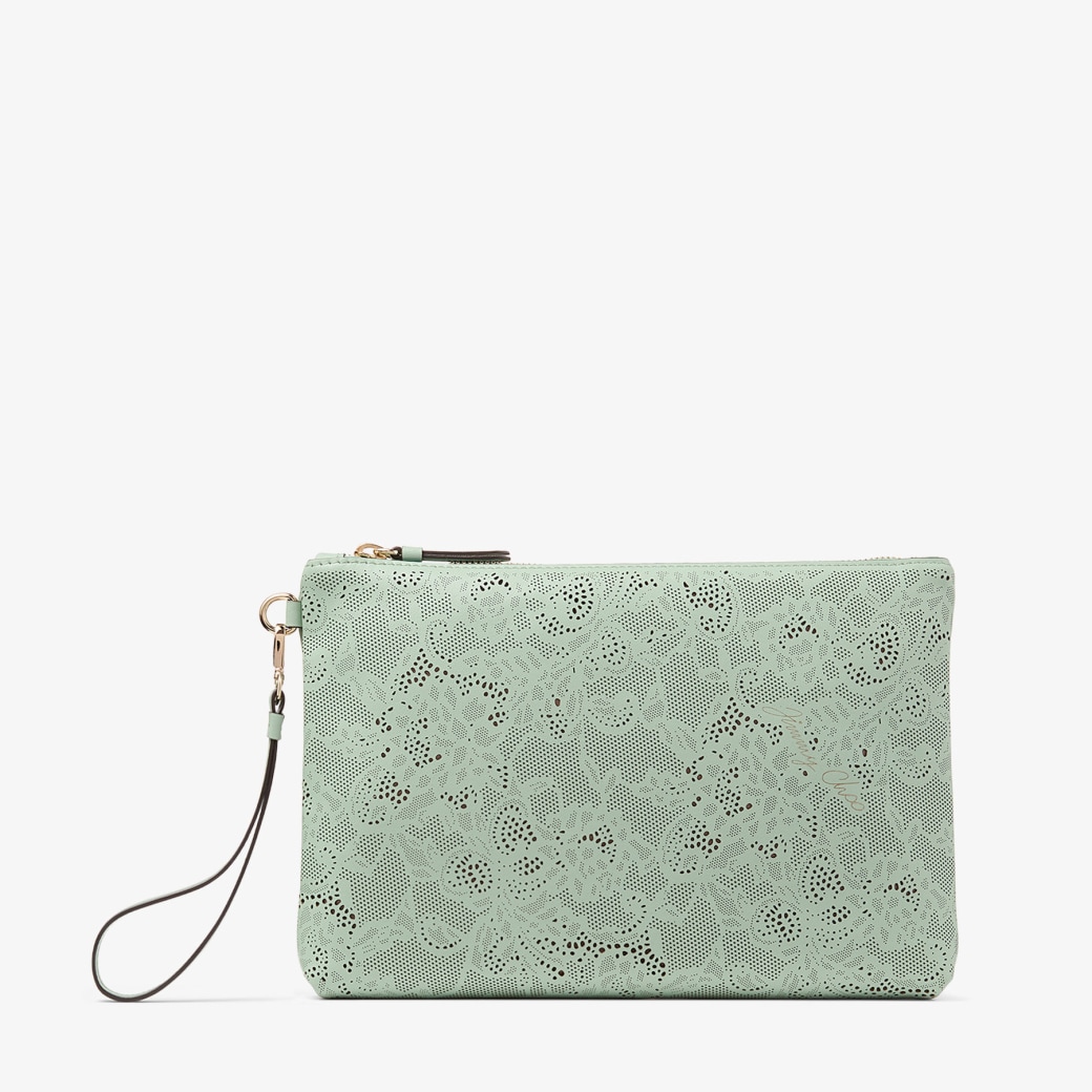Jimmy Choo Zipped Flat Pouch