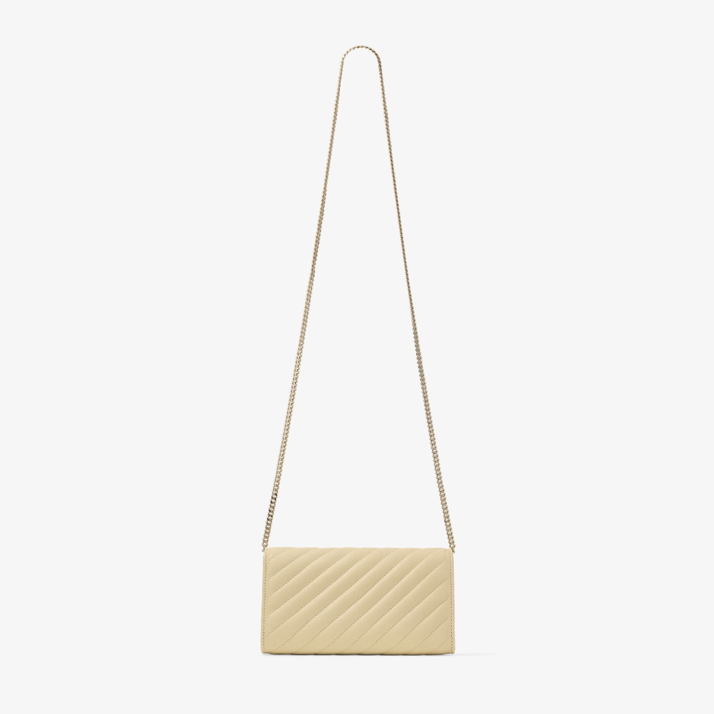 Jimmy Choo アヴェニュー カーブ ウォレット チェーン